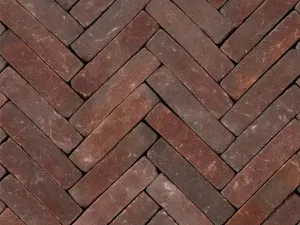 Straatbaksteen Ruston getrommeld