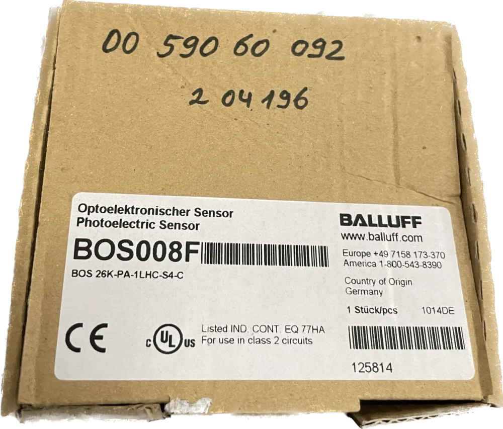 BALLUFF Lichttaster mit Hintergrundausblendung BOS 26K-PA-1LHC-S4-C
