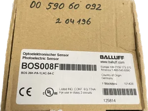 BALLUFF Lichttaster mit Hintergrundausblendung BOS 26K-PA-1LHC-S4-C