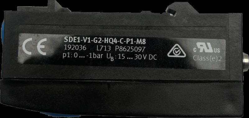 Festo Drucksensor SDE1-V1-G2-HQ4-C-P1-M8