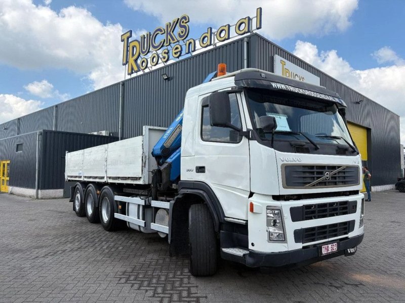 Volvo FM 12.380 + HMF 2220 K5 + 8X4 STEERING + TIPPER + REMOTE