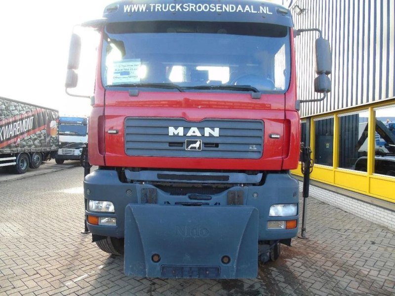 MAN Tga 41.440 8X4 + Hiab 166 E-3 Hipro + Remote + Hook System