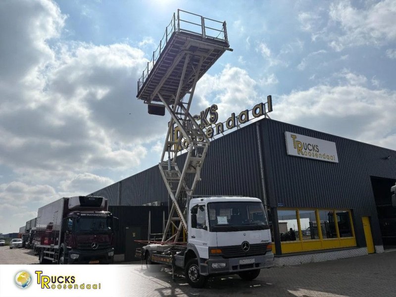 Mercedes-Benz Atego 1317 + DOLL AERIAL PLATFORM 10 meters + 3236 KM + tunnel/mine edition