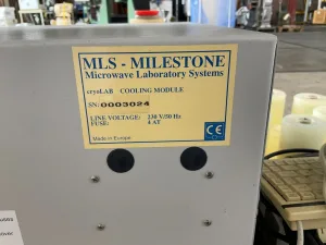 MLS ETHOS Plus 2 (Lab microwave solvent Extraction) - Miscellaneous