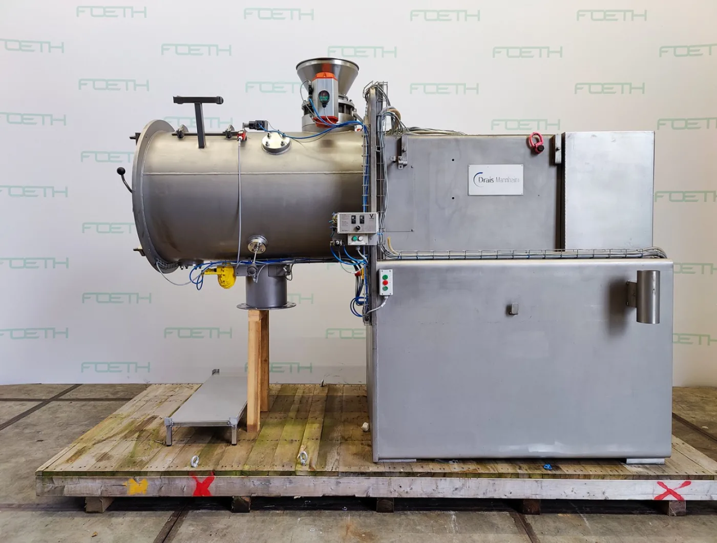 Drais TM-1000 E - Powder turbo mixer - 5