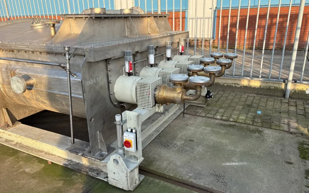 Koelleman Foedertechnik AJK-QTHSF-DN600 Schneckenwärmetauscher - Kontinuierlich dryer