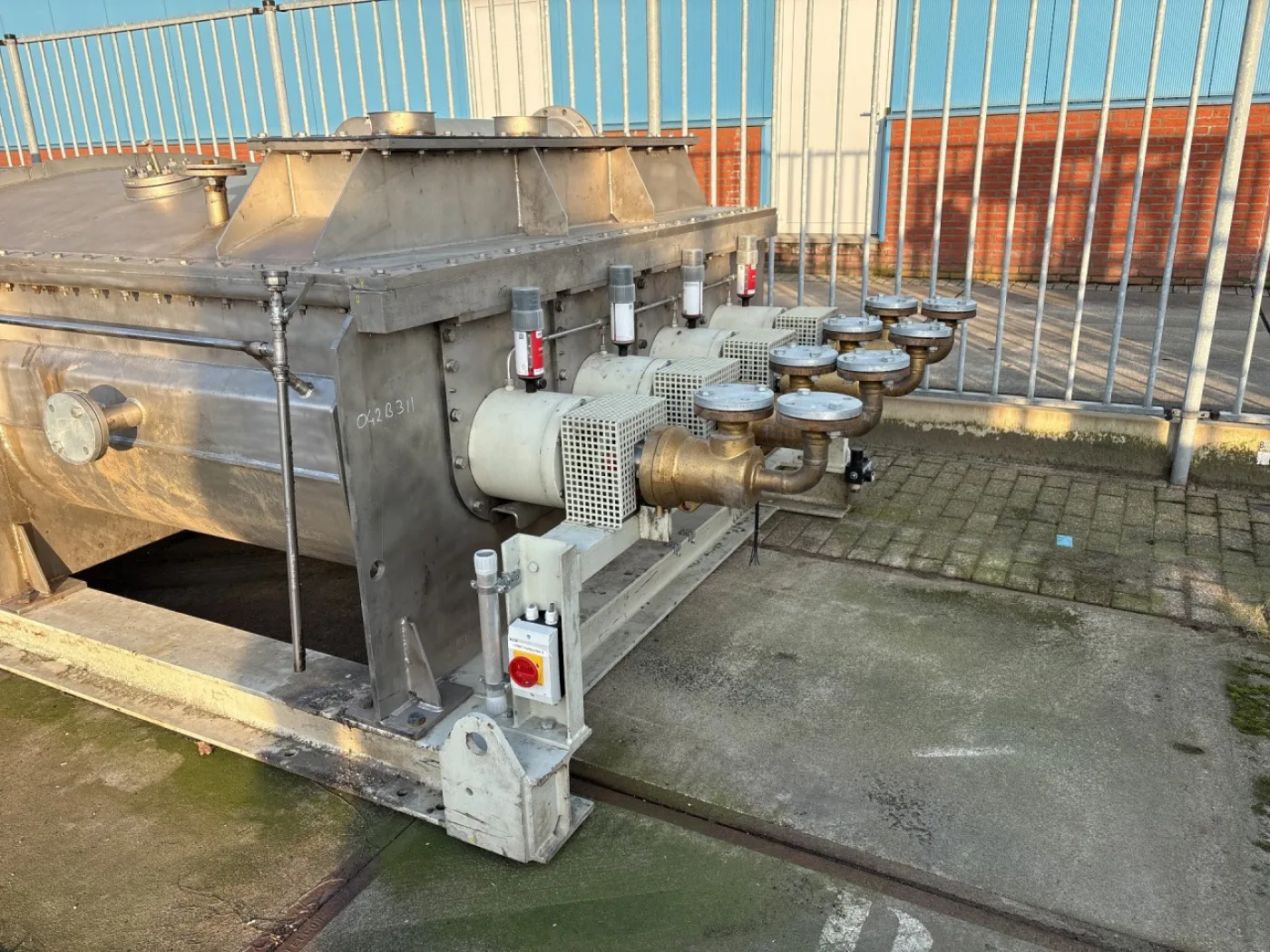 Koelleman Foedertechnik AJK-QTHSF-DN600 Schneckenwärmetauscher - Kontinuierlich dryer - 1
