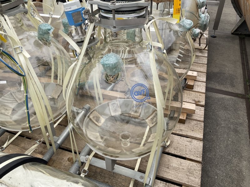 QVF Glasstechnik Glass reciever 100ltr. - Vertical tank