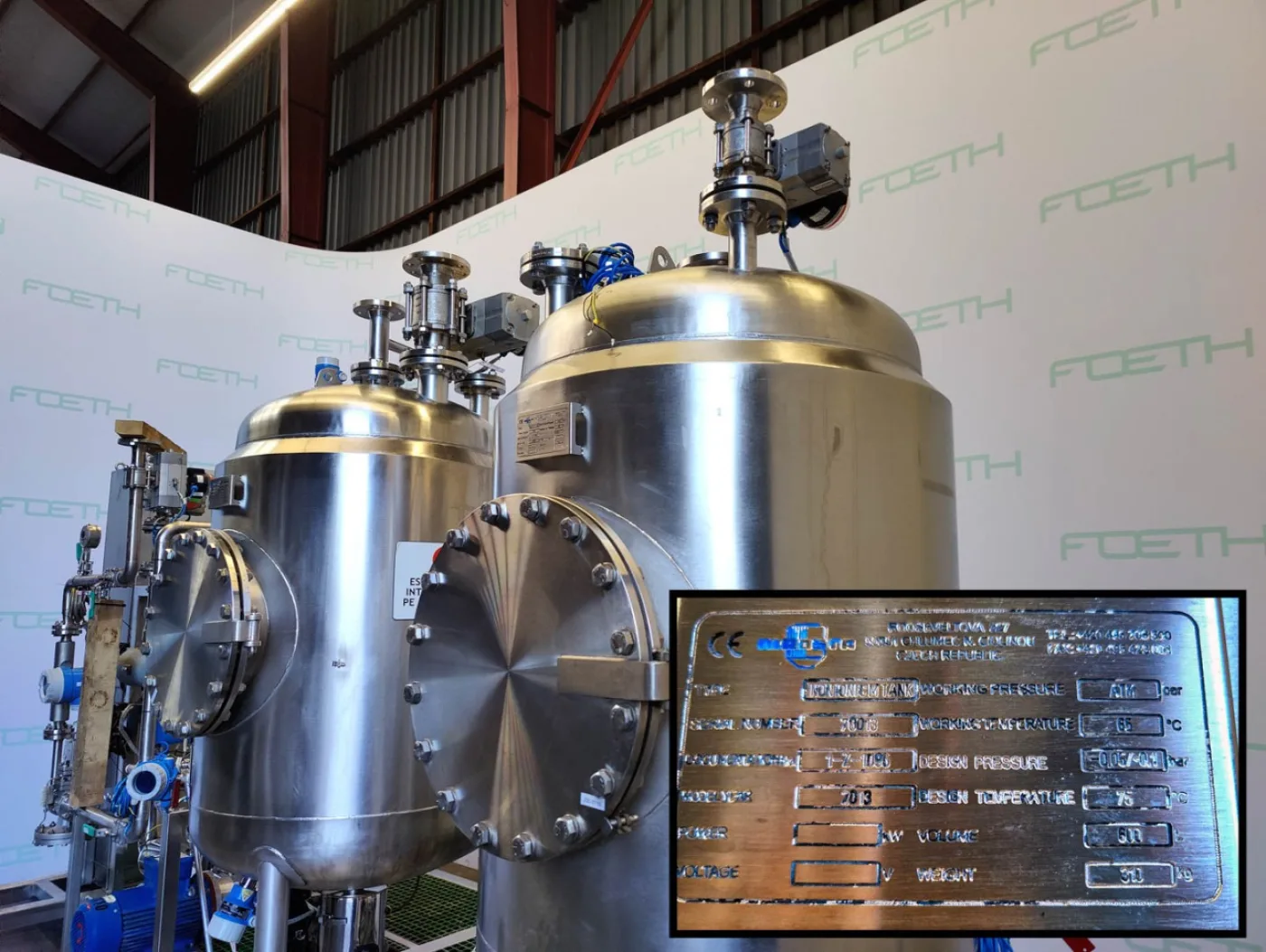 HPV IKA Dispax DR 2000/5 continuous inline mixing system - Inline mixer - 2