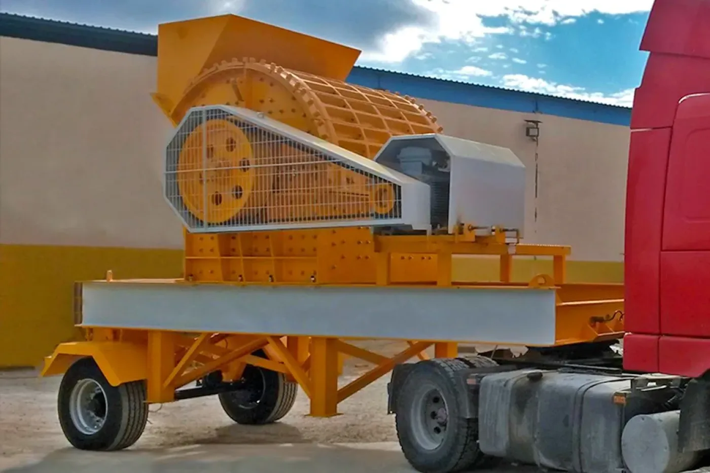 Mobile Cubicizer Crusher — GNR MK Series - 2