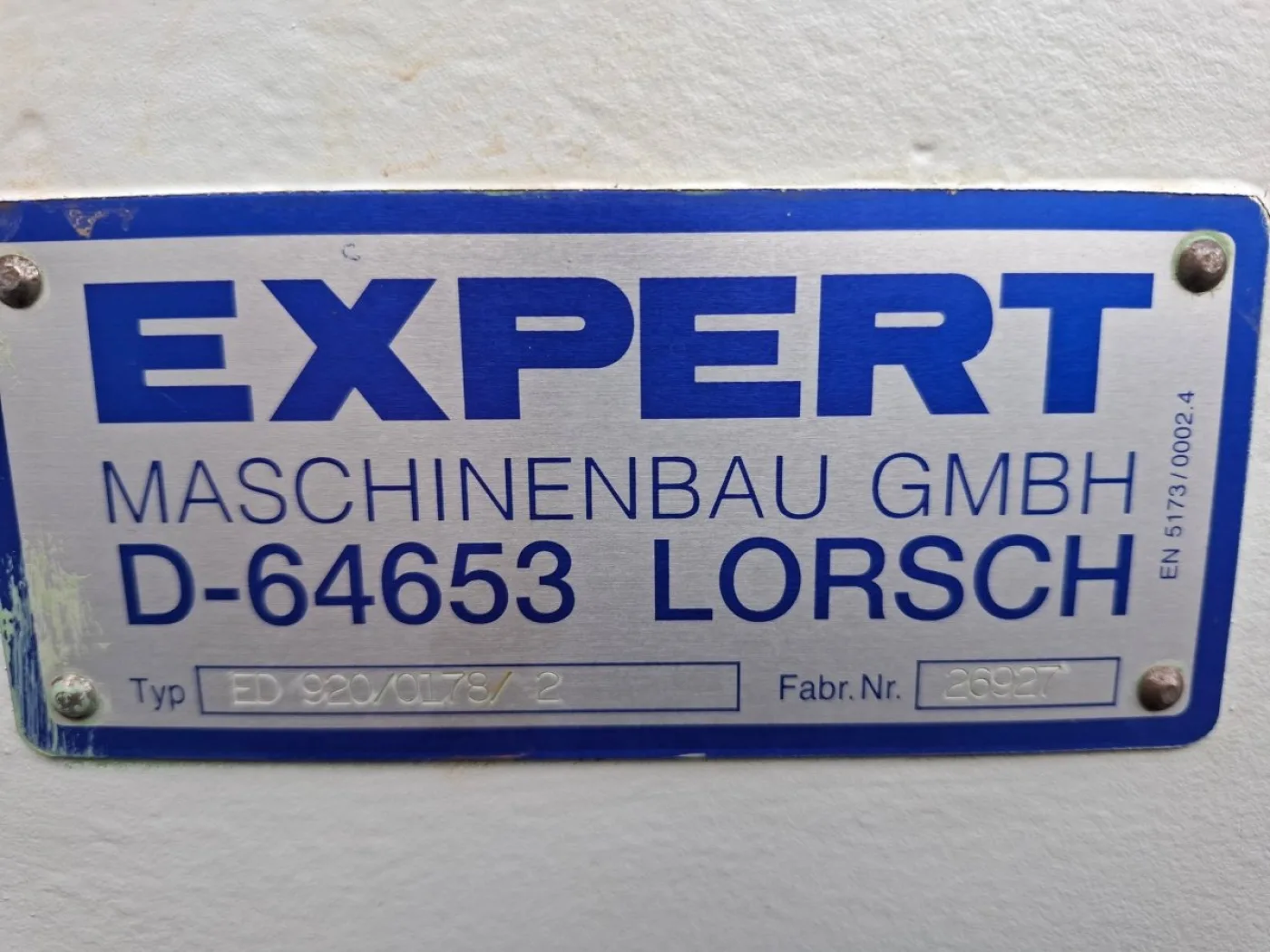 Expert- Tünkers ED920/0178/2 Drehtisch mit SEW- Motor - 6