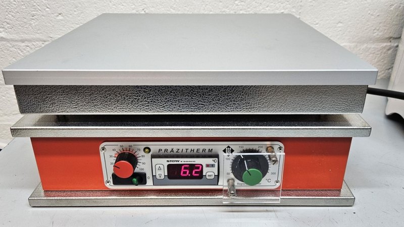 Harry Geistigkeit GmBH PZ35 Precisieverwarmingsplaat RT - 300 Celcius