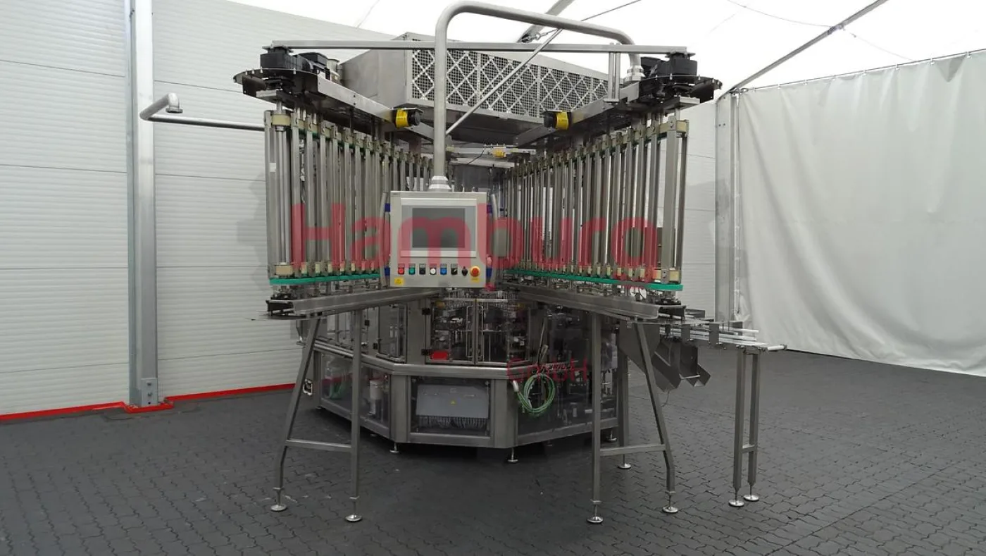 Aseptic cup filling, sealing and snap cap machine - Waldner Dosomat 16.6AS - 5