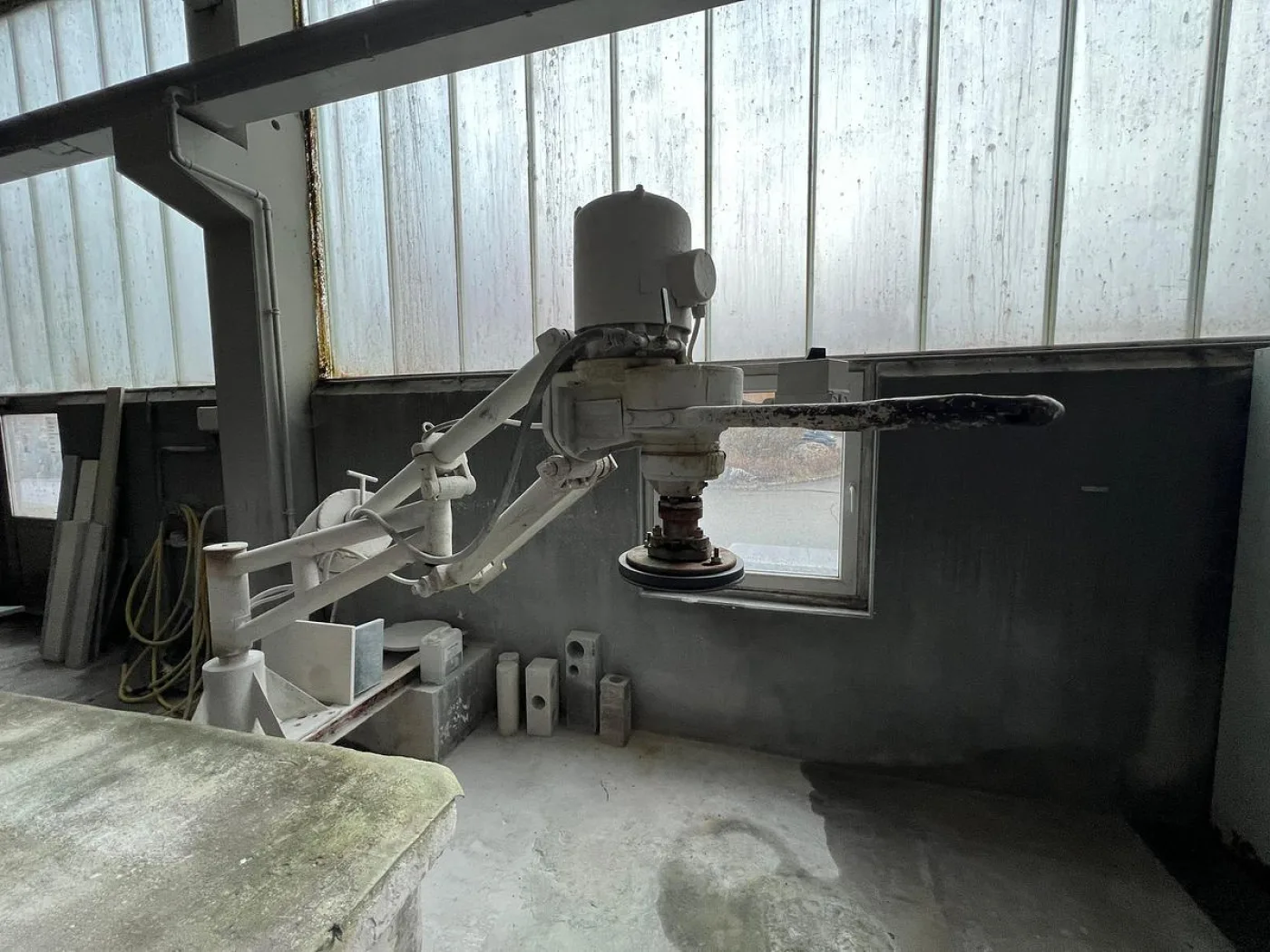 Eigenbau Säulenarmschleifmaschine / Homemade Column arm polish - 2