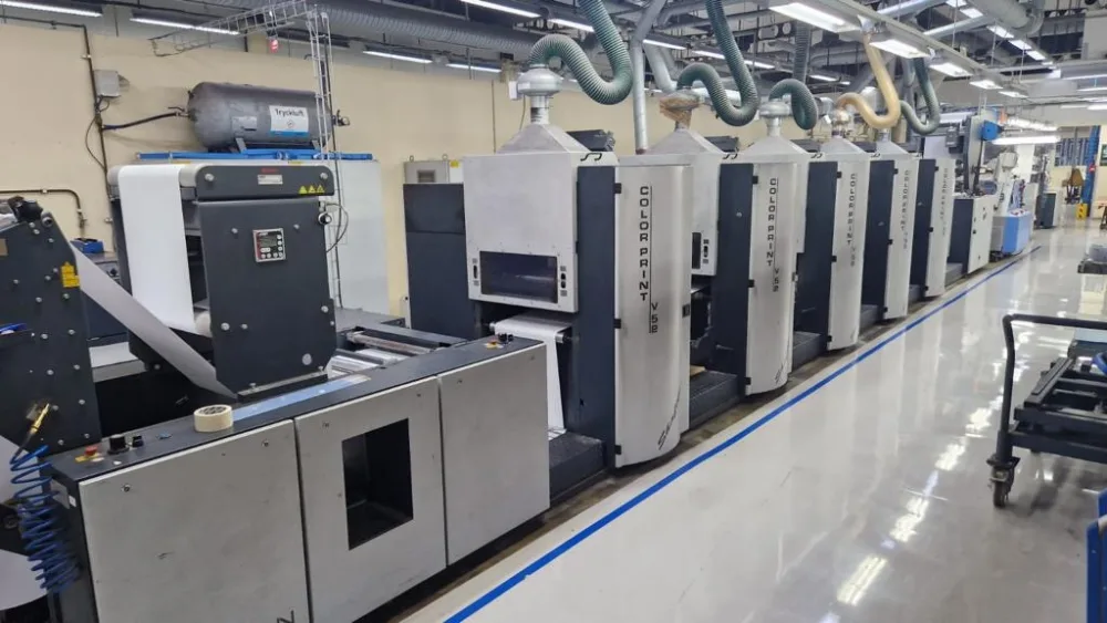 Edelmann Color-Print V52 – 5 Colour Web Offset Press