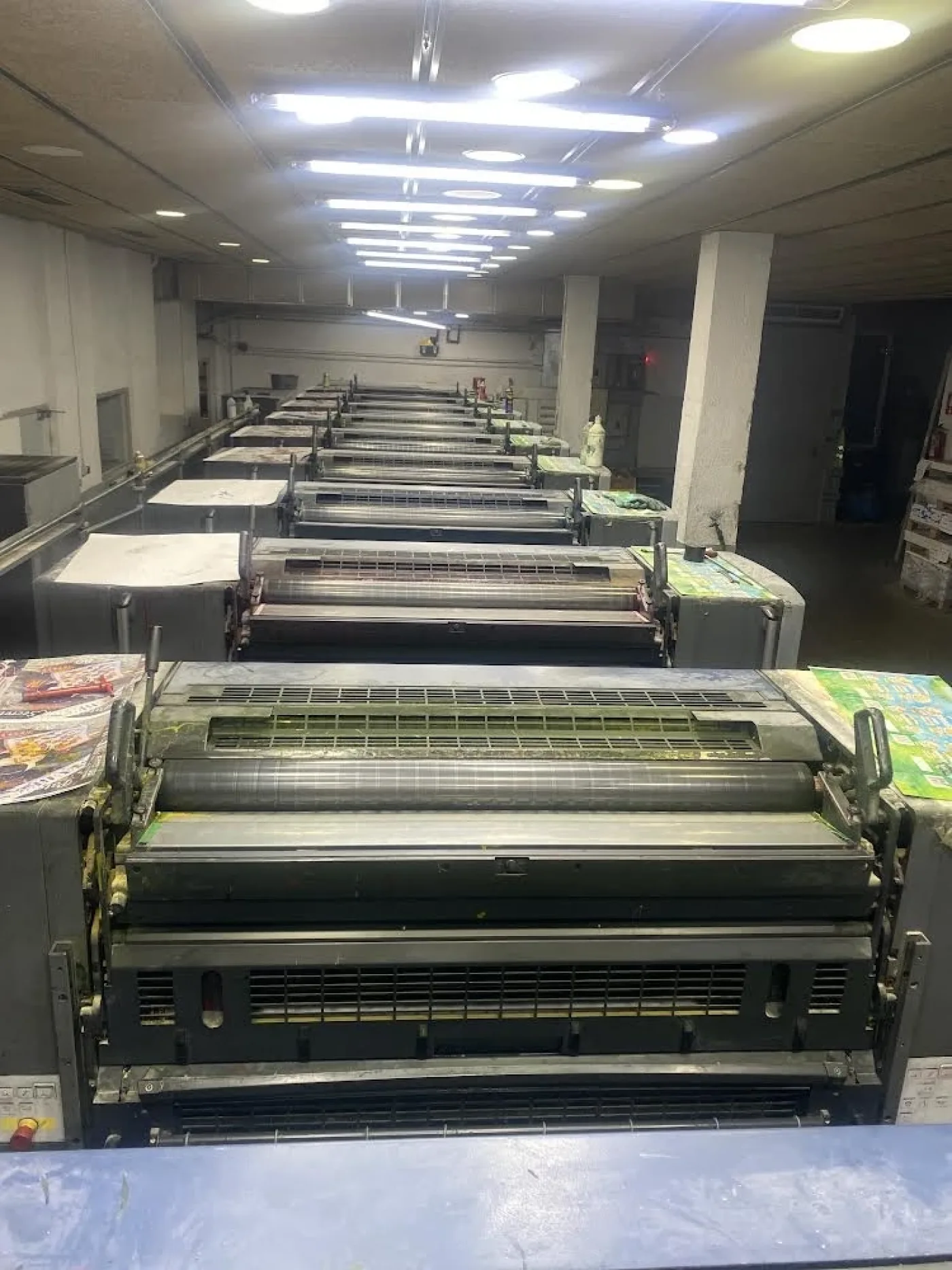 Heidelberg SM 102-10-P offset printing press - 3