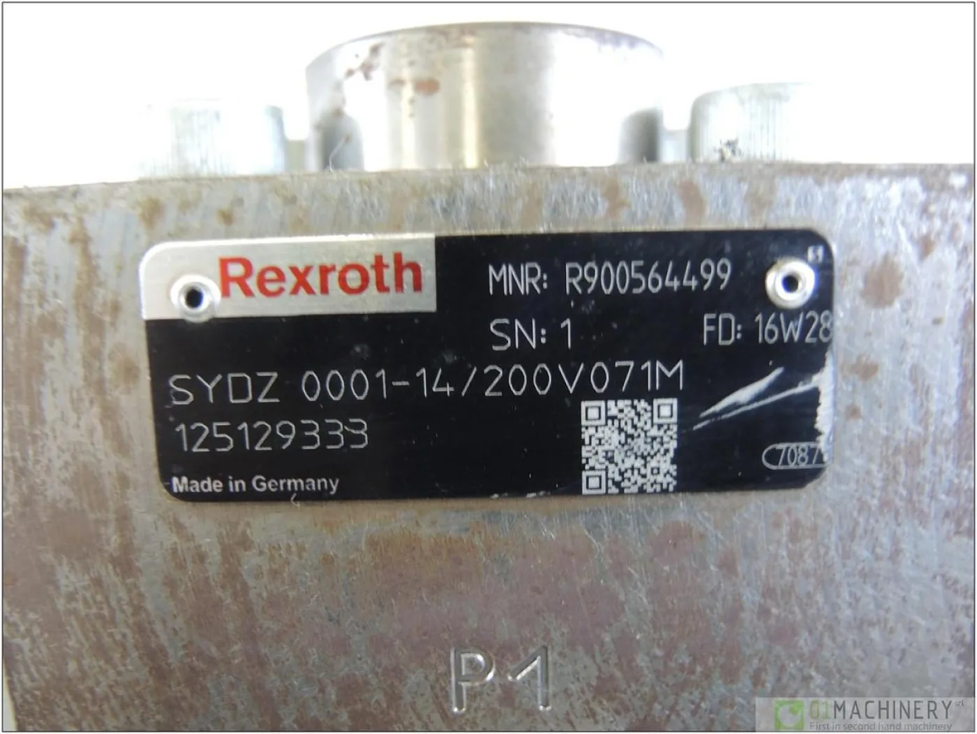 2016 REXROTH SYDFEE-20/071R-PRA1 AI2507 - 6
