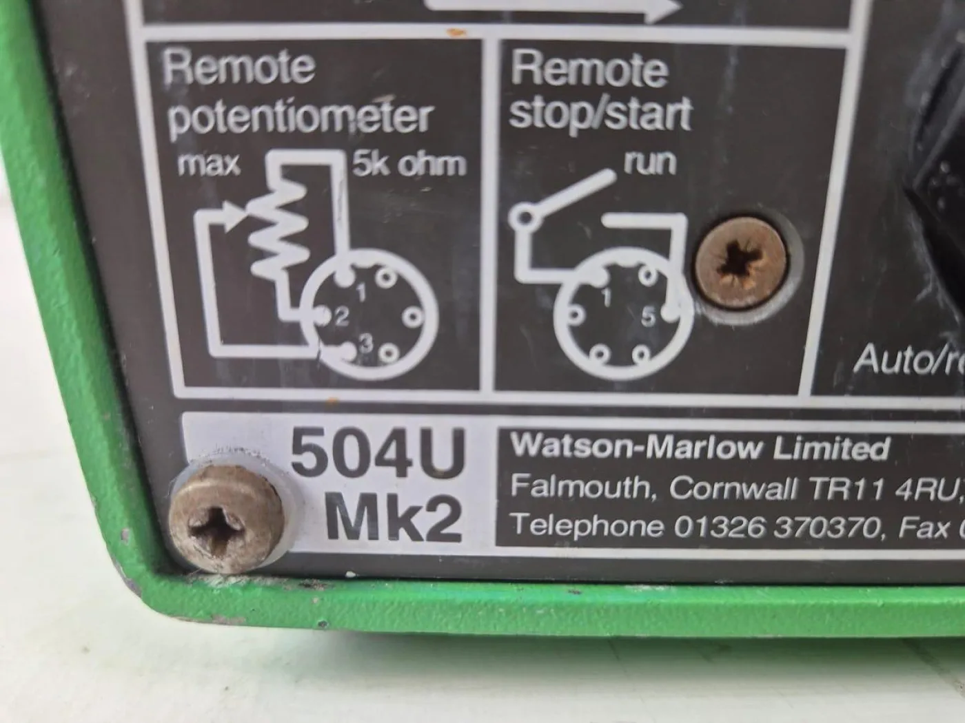 Watson Marlow 504u Mk2 Peristaltic Pump - 6