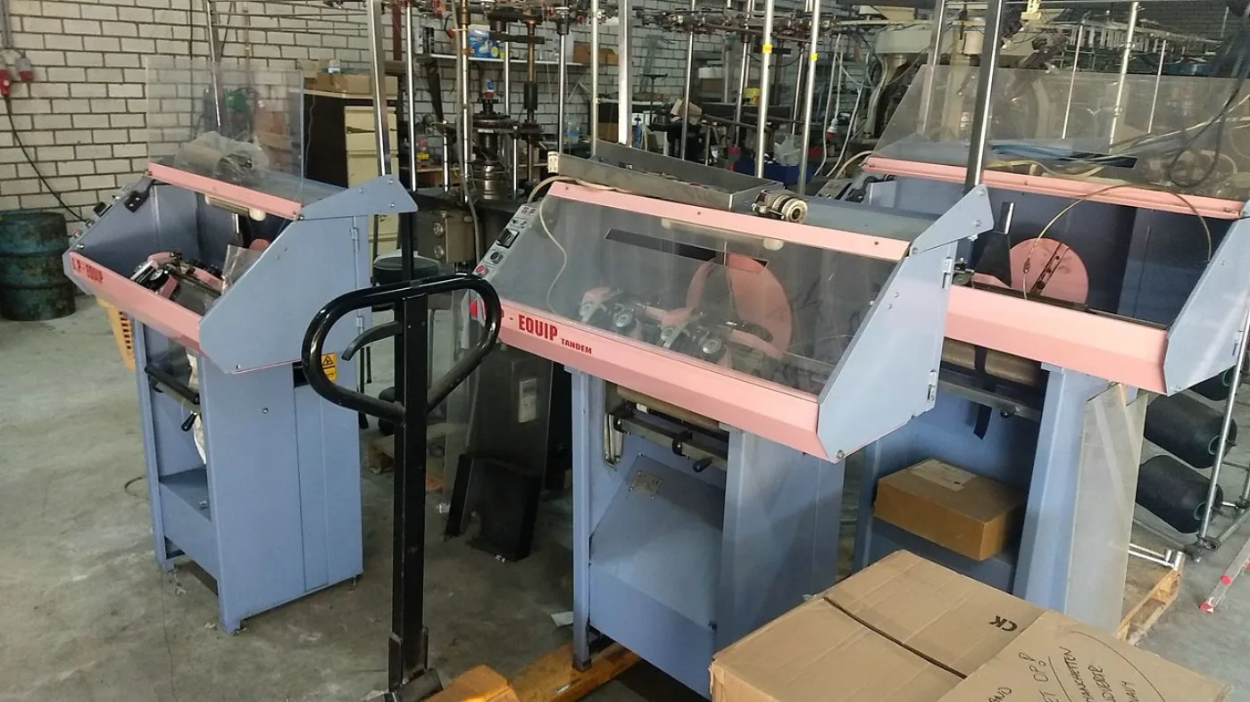 2x G&P Elettromeccanica - Equip E1 border knitting machine - 7
