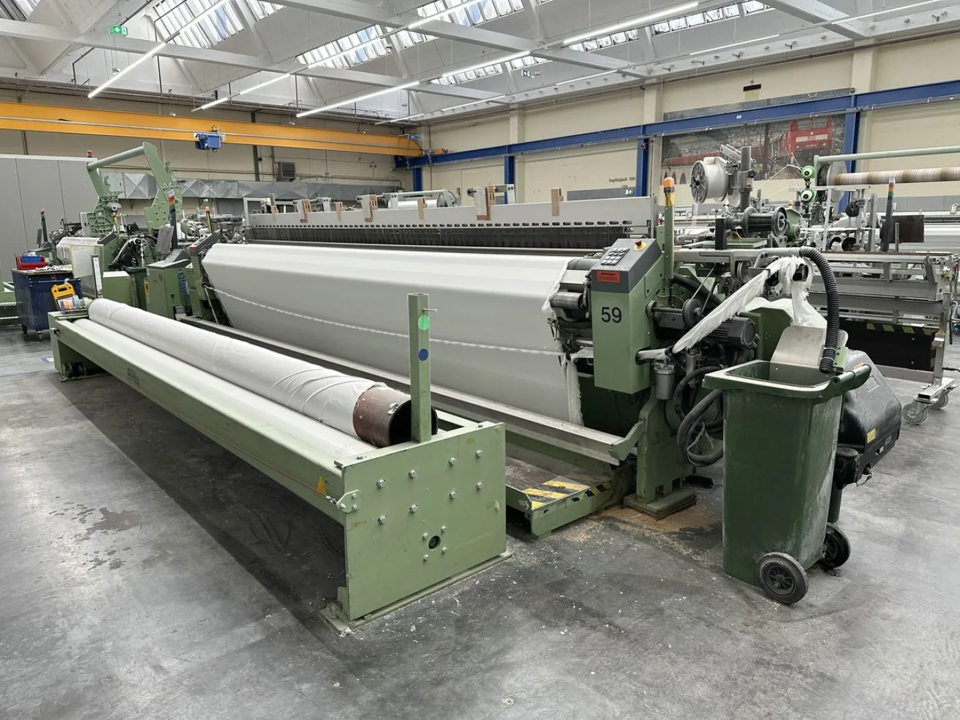 2x Dornier - AWSE 4/E Luftwebmaschine, ww 540 cm - 2