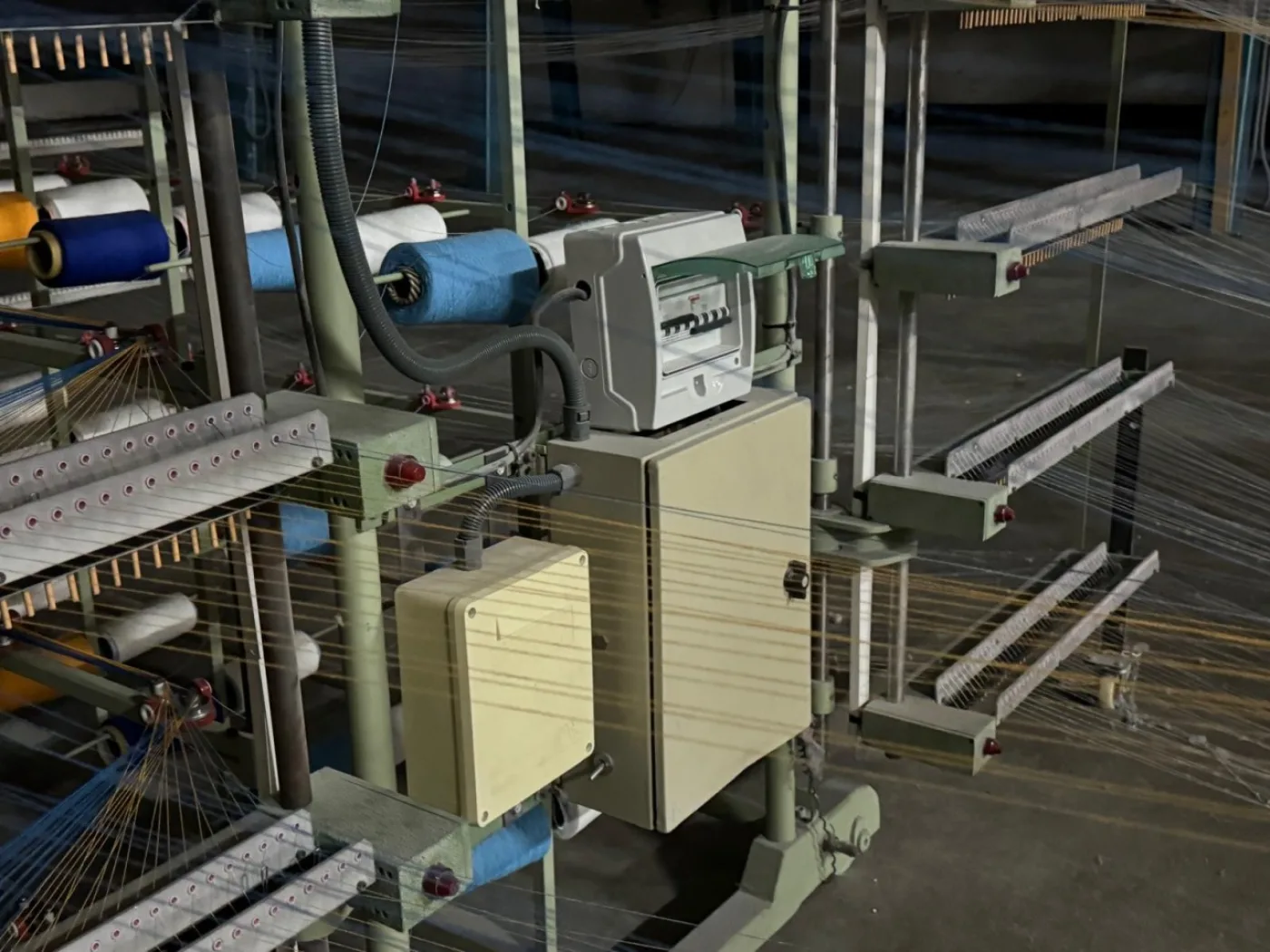 Rius - sectional warper, type Eurotronic-3700 - 3