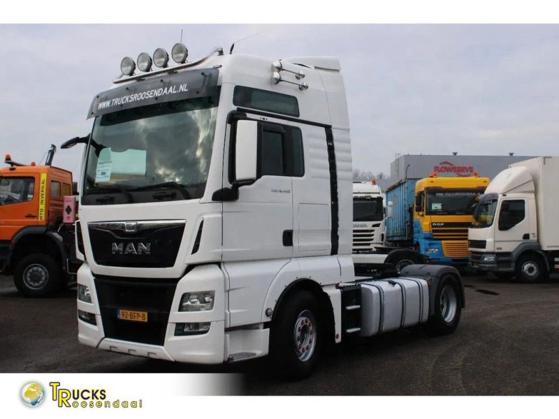 MAN TGX 18.440 + euro 6 + double tank + spoiler