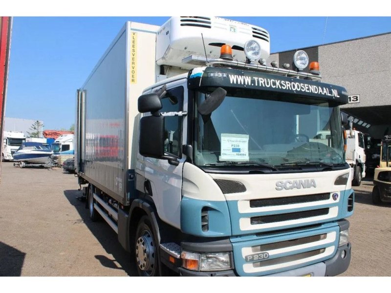 Scania P230 + thermo king + lift