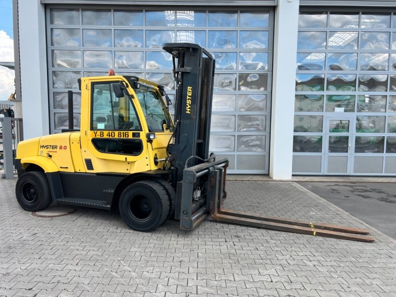Hyster H8.0 FT9 / nur 1.426h! / Triplex: 5,52m / ZVG