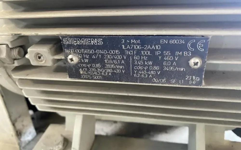 USED STERLING SIHI CBSA CHEMICAL PROCESS CENTRIFUGAL PUMP