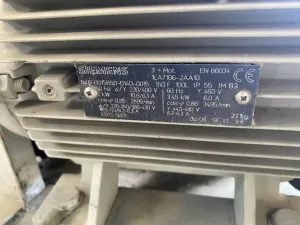USED STERLING SIHI CBSA CHEMICAL PROCESS CENTRIFUGAL PUMP