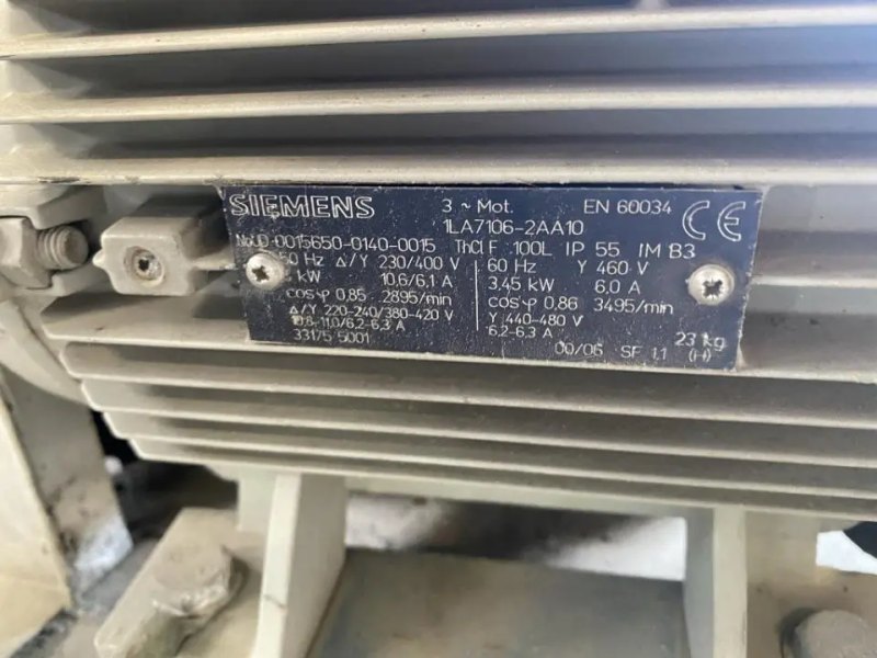 USED STERLING SIHI CBSA CHEMICAL PROCESS CENTRIFUGAL PUMP