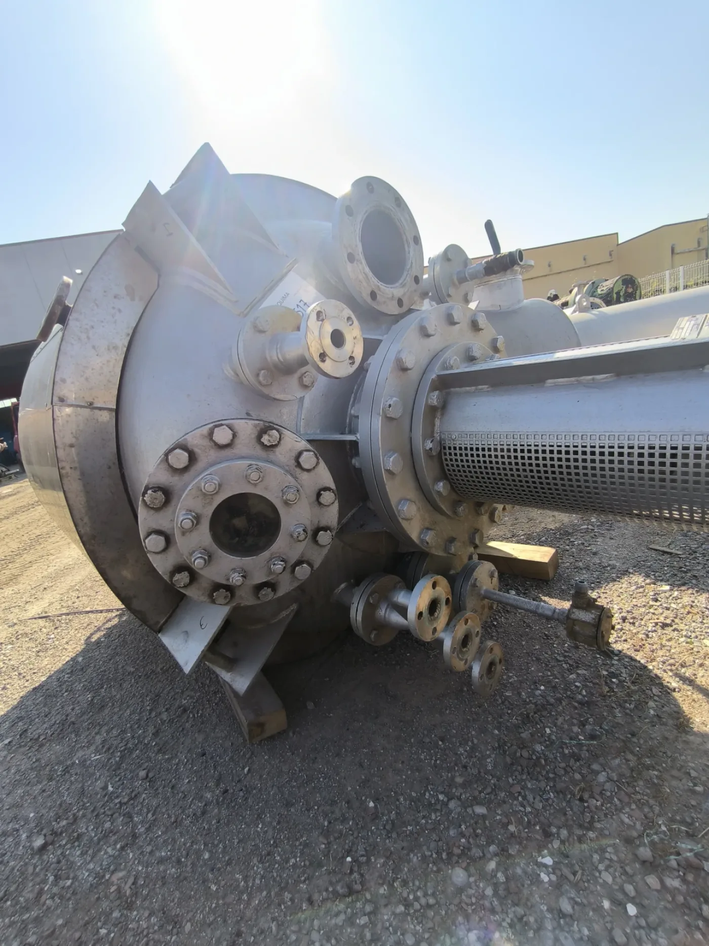 USED ATEX STAINLESS STEEL REACTOR WITH JACKET, INSULATION AND AGITATION - 3