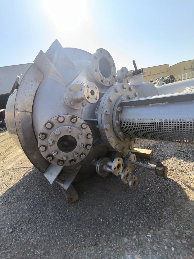USED ATEX STAINLESS STEEL REACTOR WITH JACKET, INSULATION AND AGITATION