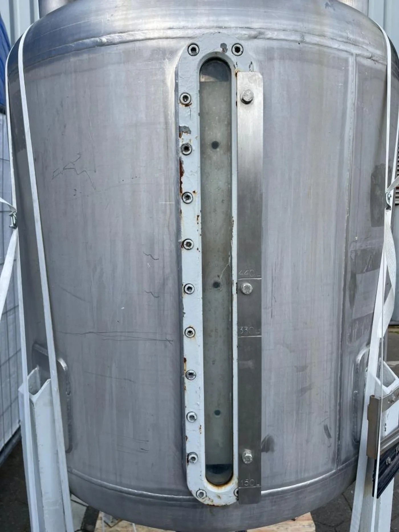 Vertical stainless steel tank / process vessel - 5
