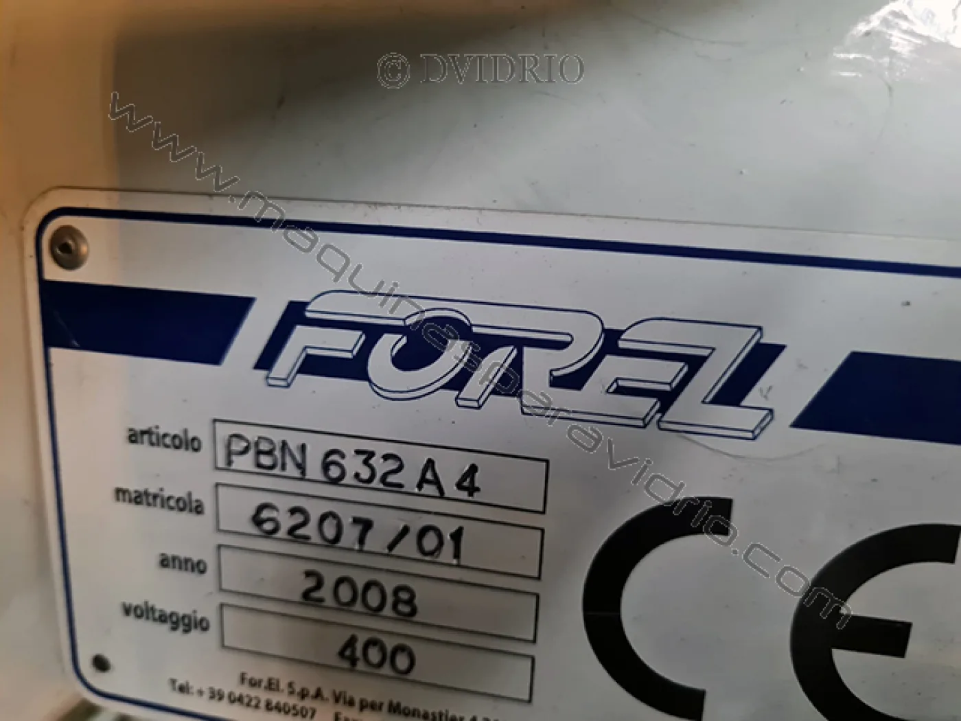 PLEGADORA DE PERFILES AUTOMATICA FOREL - 6