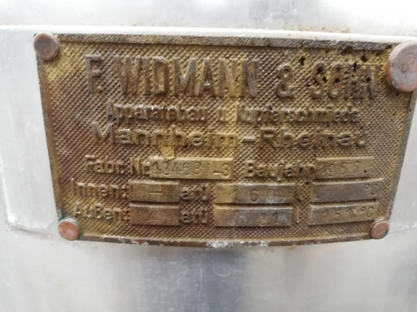 F. Widmann & Sohn Apparatebau 160 ltr. - Cooking pan - 2