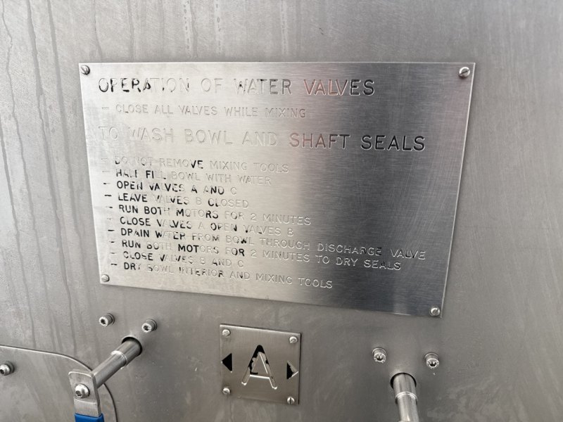 TK Fielder PMA-800/2G (mixing granulator) - Universal mixer