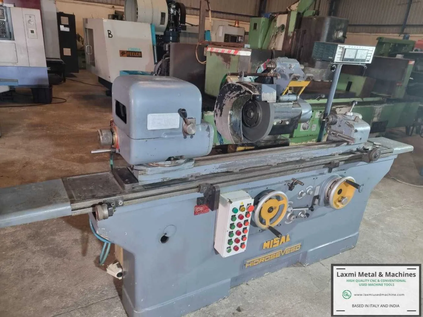CYLINDRICAL GRINDER, MISAL - HIDROSEVESO 1000 - Laxmi Metal & Machines, Rohtak - 5