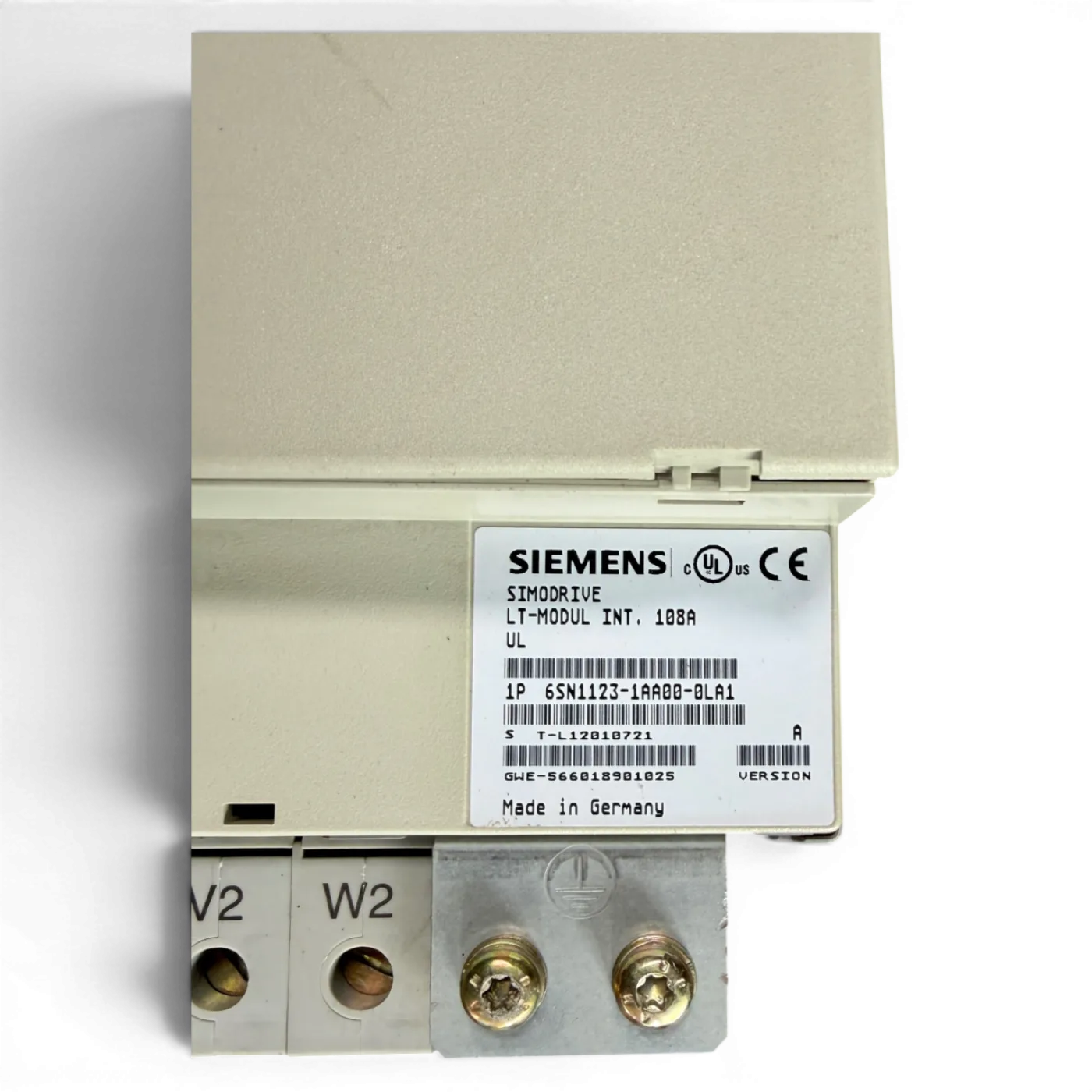 Siemens SIMODRIVE LT Modul INT. 108A Art.-Nr. 6SN1123-1AA00-0LA1 Seriennummer T-L12010721 - 5