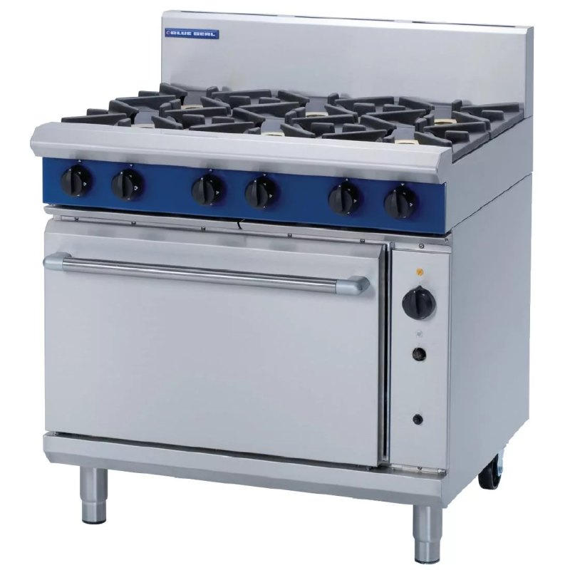 Blue Seal LPG Convection Oven Range G56D-LPG - islandcatering