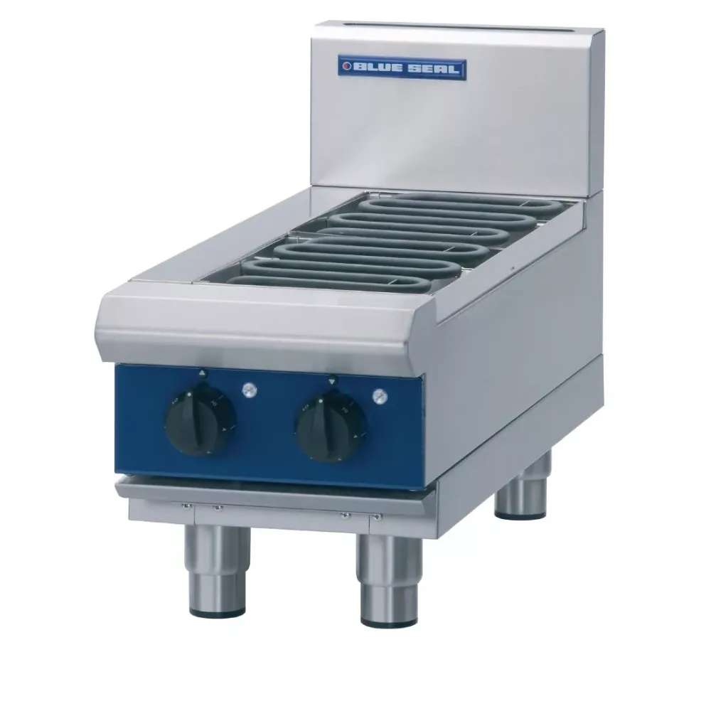 Blue Seal Evolution Cooktop 2 Electric 300mm E512D-B - islandcatering
