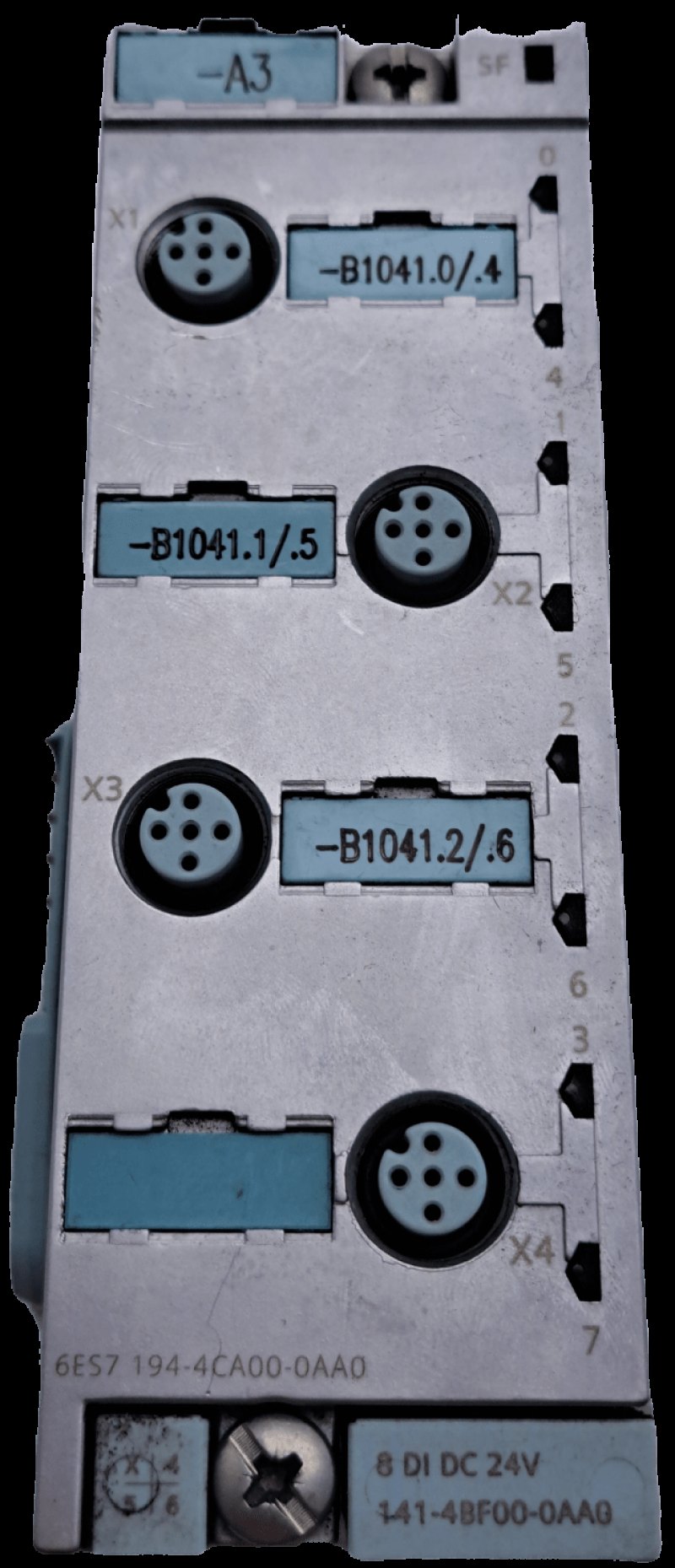 Siemens SIMATIC DP, Elektronikmodul für ET 200 PRO 6ES7141-4BF00-0AA0