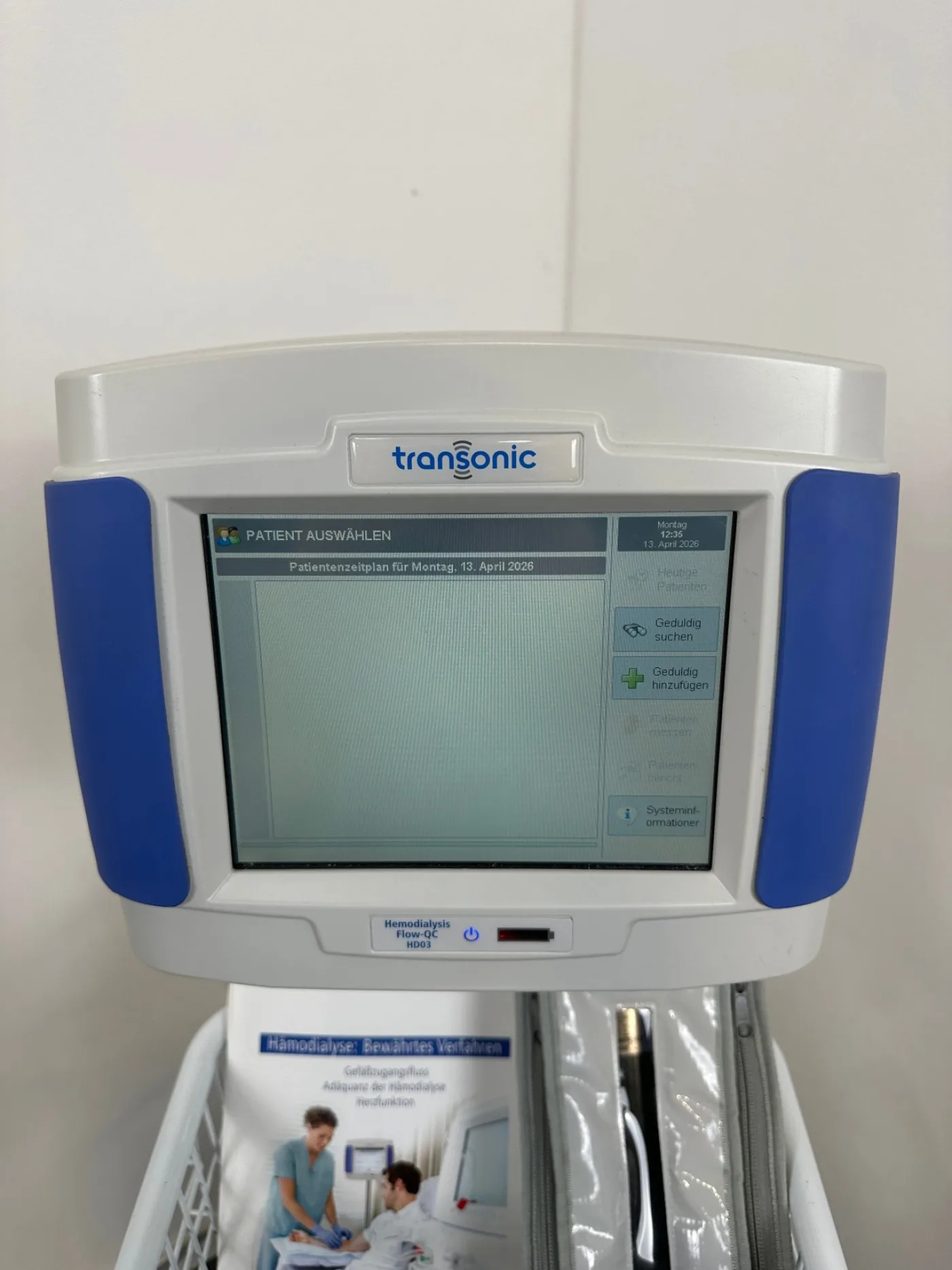 Transonic Hemodialysis Flow-QC HD03 - 2