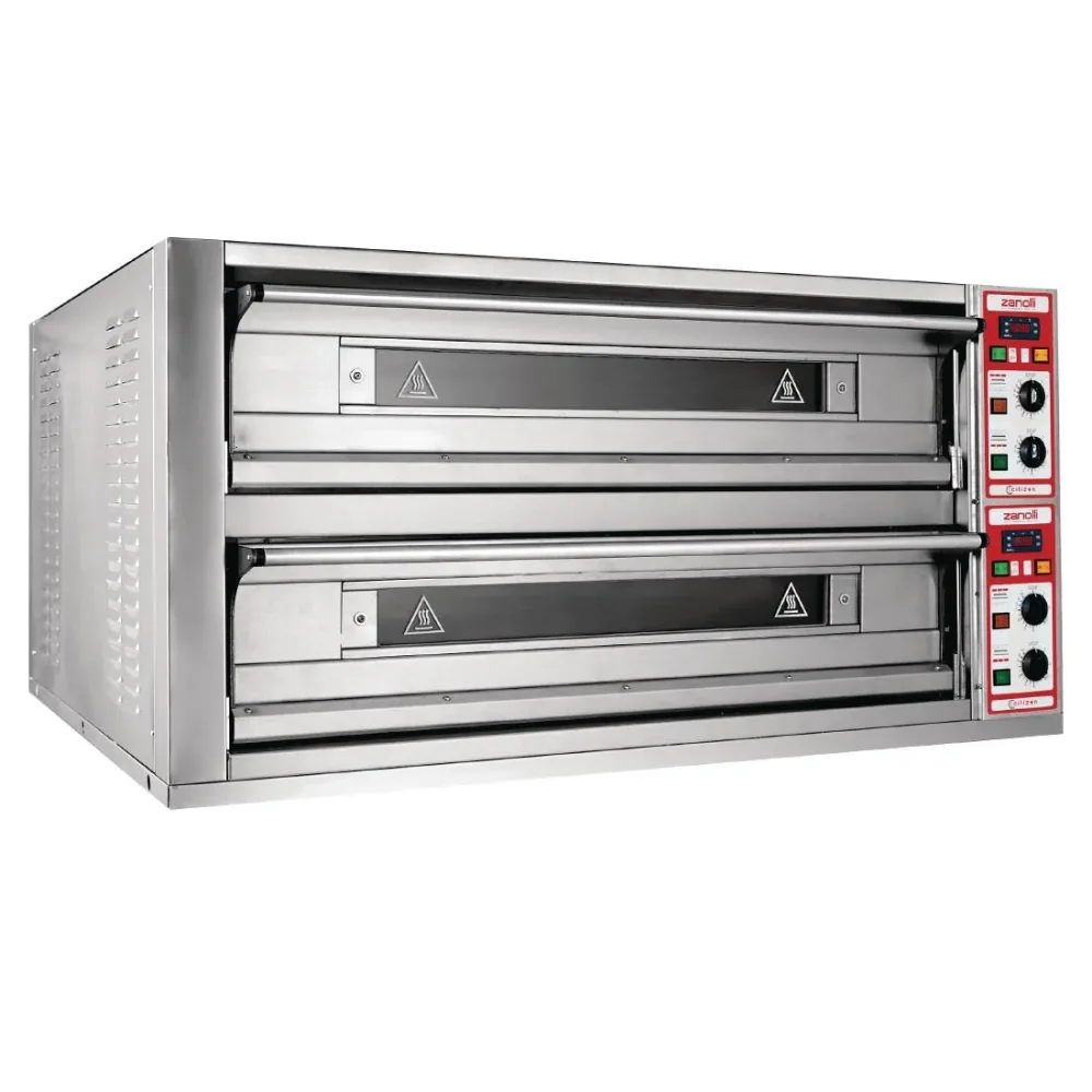 Zanolli Electric Pizza Oven Citizen 9+9 2 deck - islandcatering