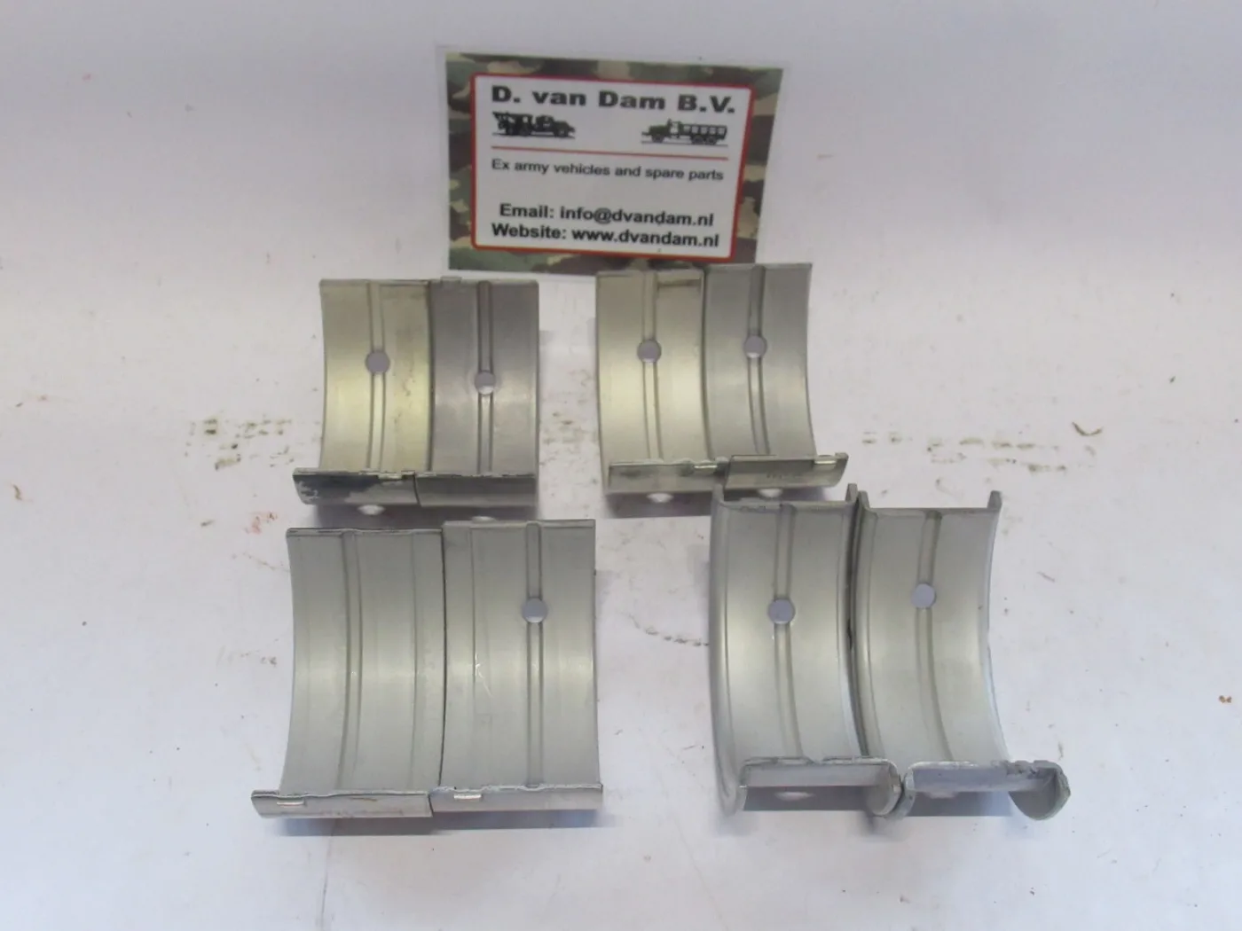 Hoofdlager-set 0.020 - 2