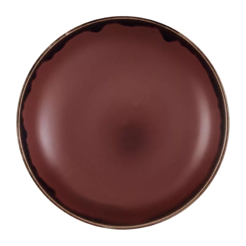 Dudson Harvest Plum Coupe Bowl 9.75 inch Box 12 - islandcatering