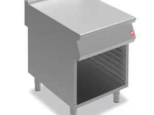 Falcon F900 Open Cabinet With Pressed Runners on Legs N961 - islandcatering