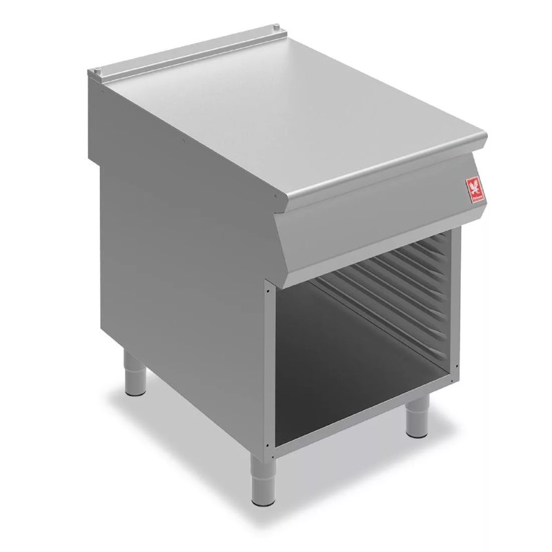 Falcon F900 Open Cabinet With Pressed Runners on Legs N961 - islandcatering