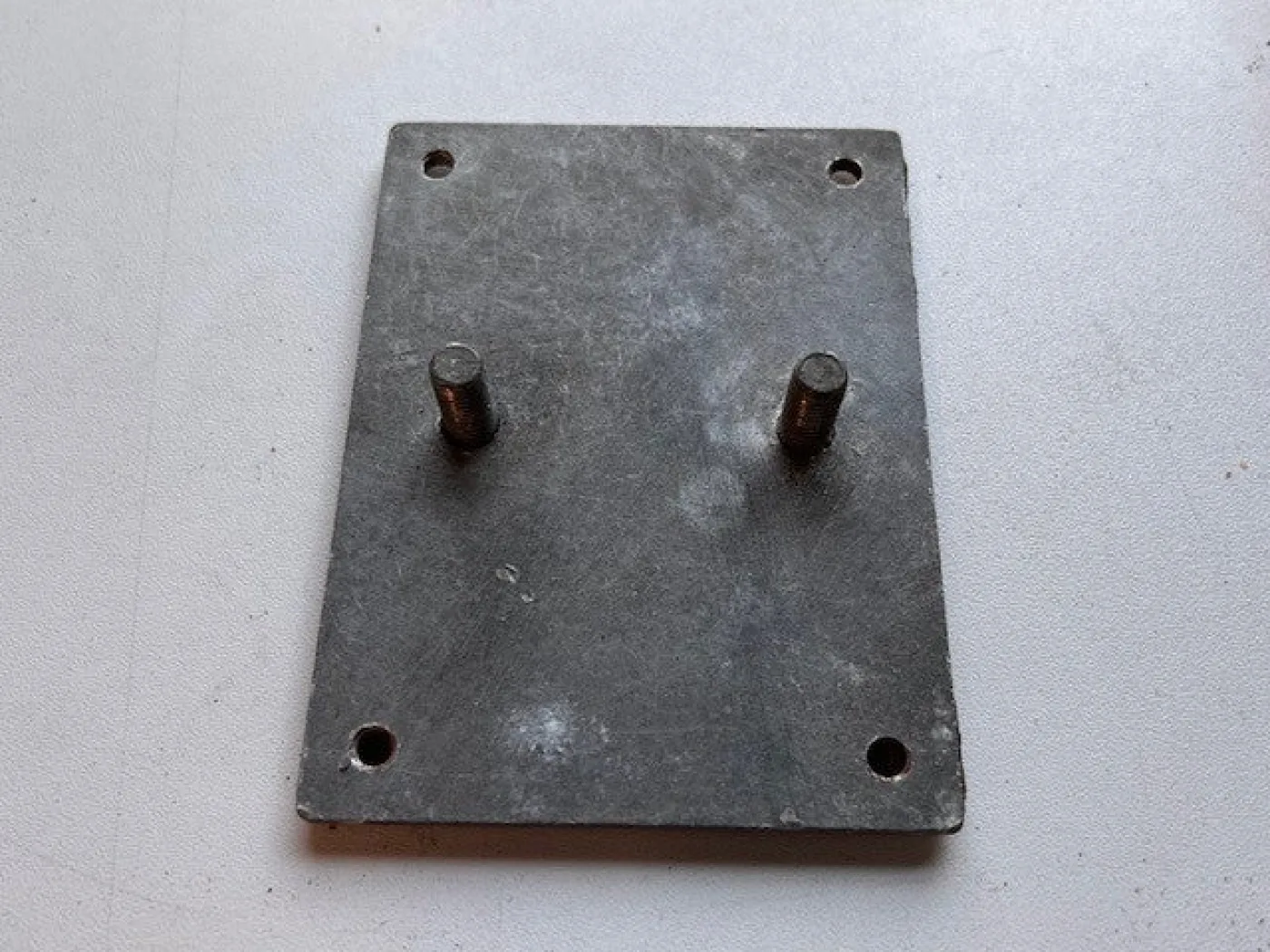 Bevestigingsplaat weerstand 24 volt - 1