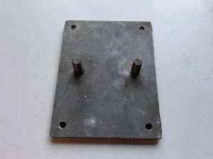 Bevestigingsplaat weerstand 24 volt